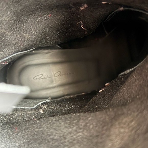 Black Platform Mid-Calf Women's Boots - Picture 7 of 7